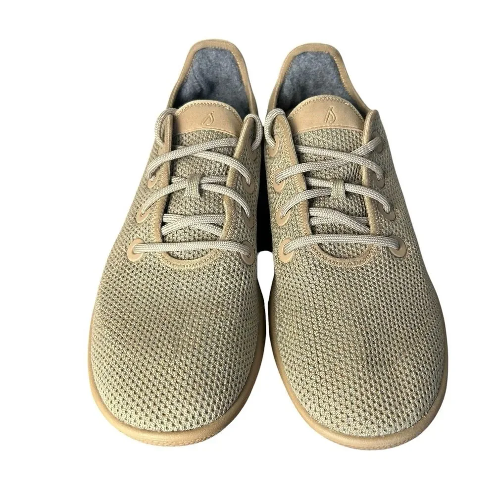 Allbirds Tree Runner Hazy Beige Breathable Mens Shoes Size 12 Sneakers